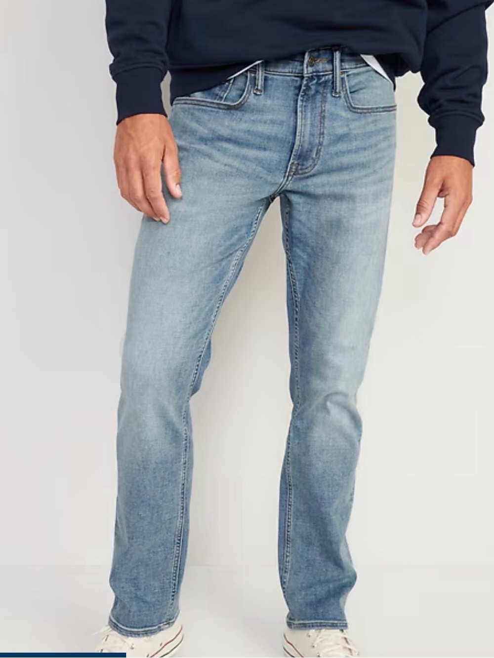 #24 Old Navy Men’s Light Blue Slim Straight Jeans